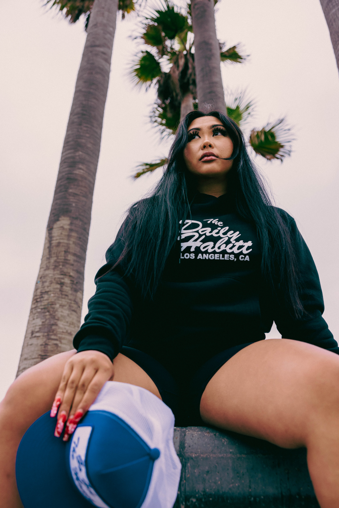 TDH Hoodie Chest Logo (Black)